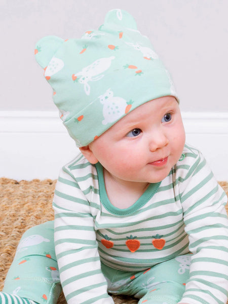 Baby Bun Print Hat