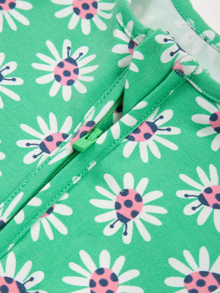 Lady Daisy Print Sleepsuit