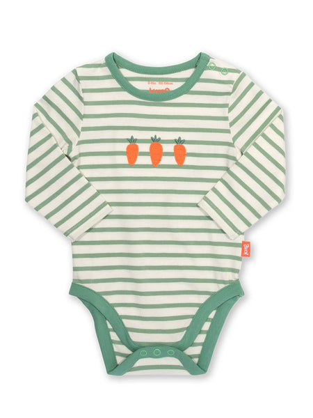 Carrotey Striped Bodysuit