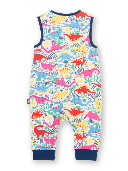 Dino Day Print Baby Overall (Dungarees)