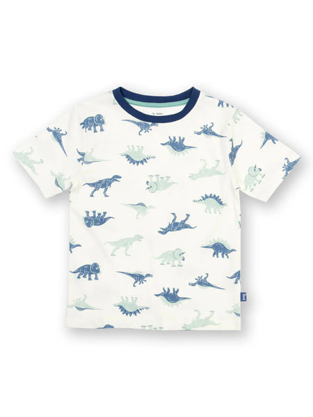 Dino Dudes Print Kids T-Shirt Short Sleeve