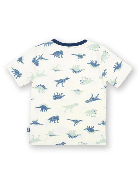 Dino Dudes Print Kids T-Shirt Short Sleeve
