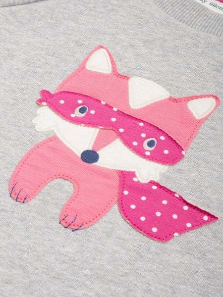 Super Me Sweatshirt Fox Applique