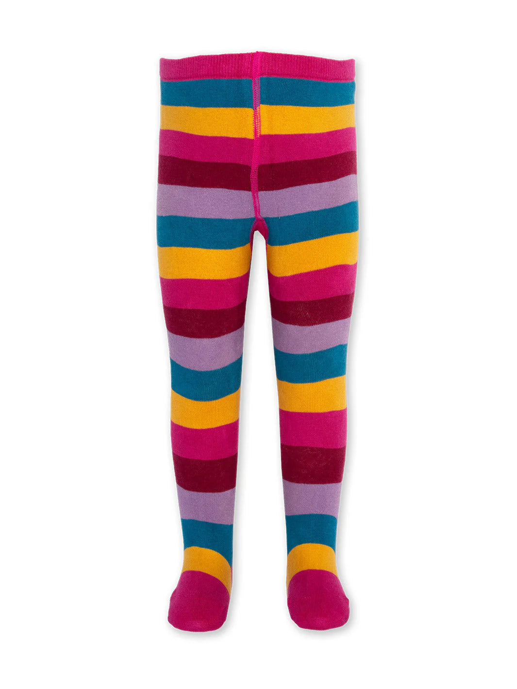 Rainbow Colored Footed Tights