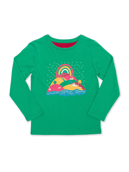 Isle of Purbeck Green Long Sleeve T-Shirt