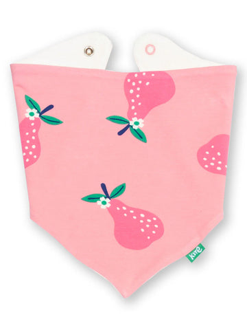 Pear-fect Print Reversible Bib