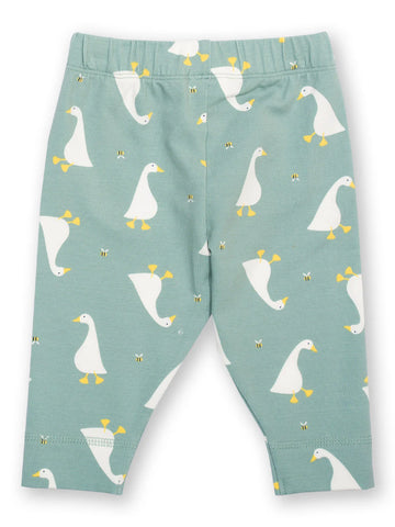 Little Goose Print Baby Pants