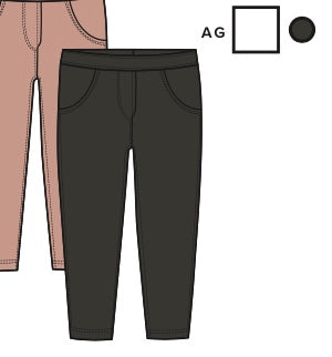 Sweat Leggings -Asphalt Grey