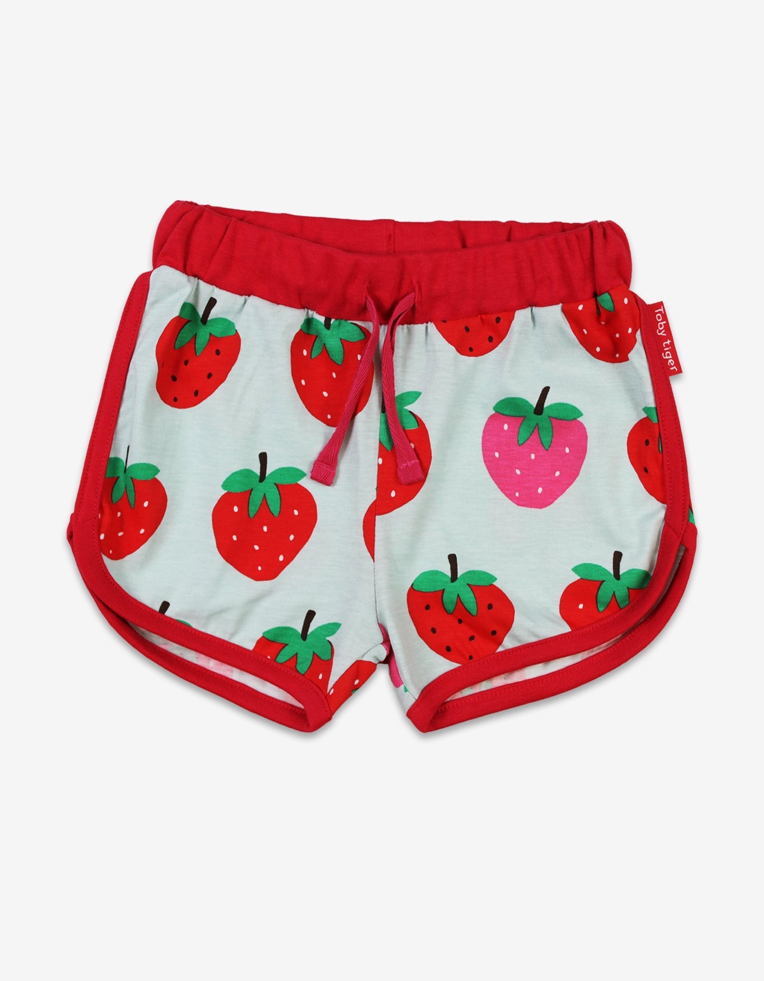 Running Shorts -Strawberry Print