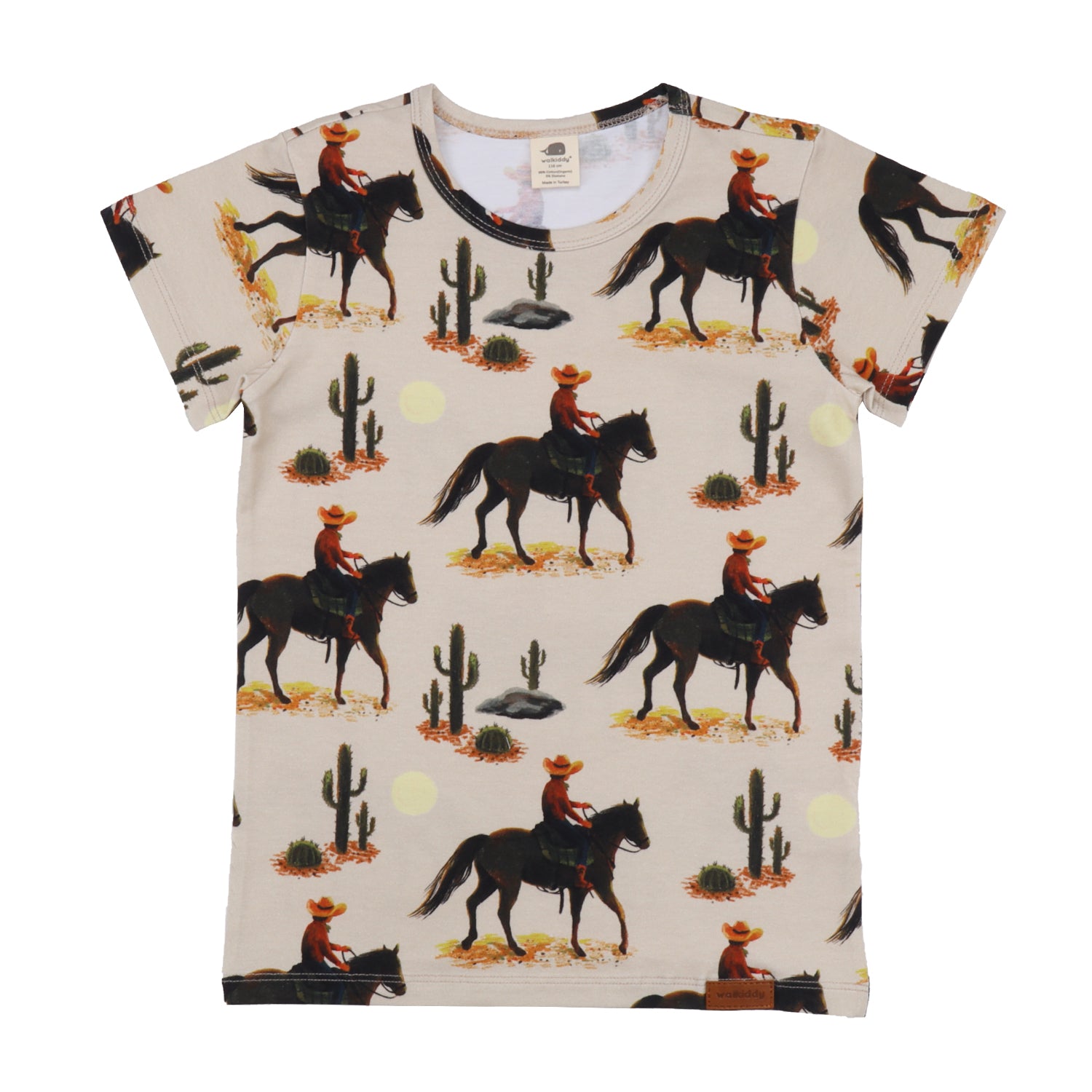 Short Sleeve T-Shirt -The Cowboy Print