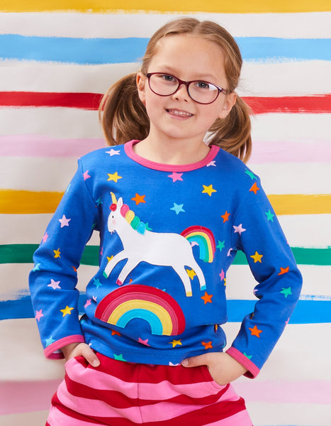 Long Sleeve T-Shirt -Rainbow Unicorn