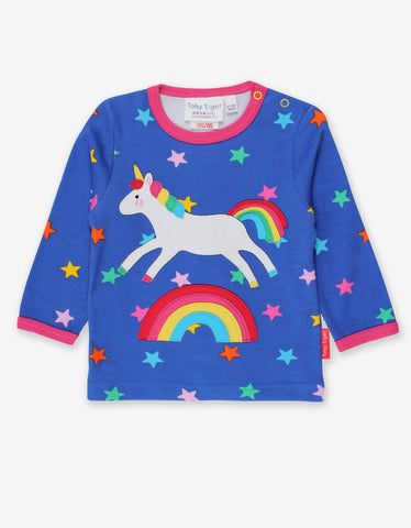 Long Sleeve T-Shirt -Rainbow Unicorn