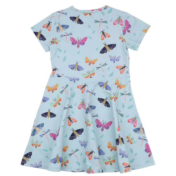 Skater Dress -Colorful Butterflies Print